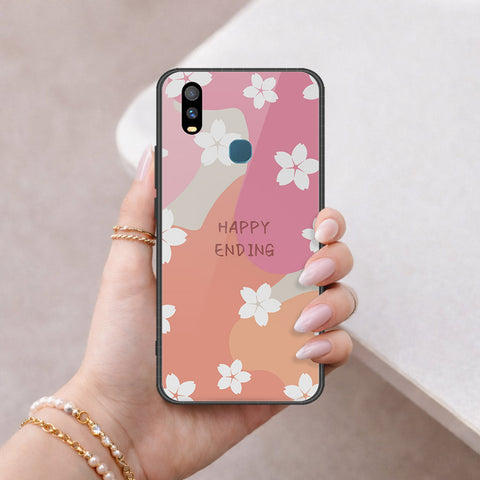Vivo Y11 2023 Cover - Happy Series - HQ Ultra Shine Premium Infinity Glass Soft Silicon Borders Case
