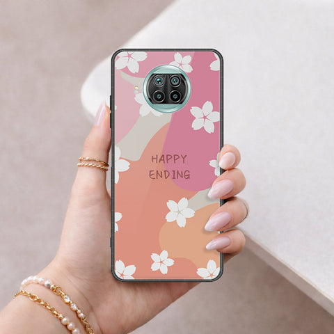 Xiaomi Redmi Note 9 Pro 5G Cover - Happy Series - HQ Ultra Shine Premium Infinity Glass Soft Silicon Borders Case
