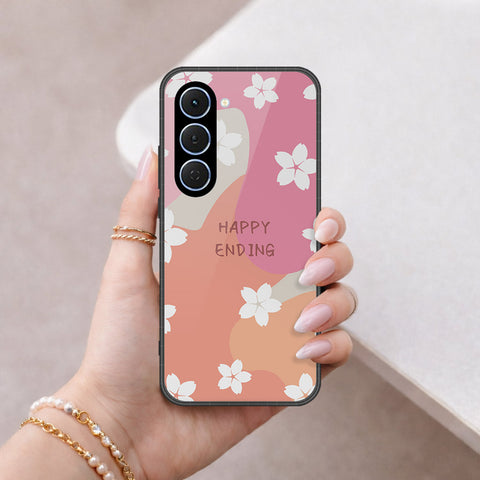 Tecno Spark 40 Pro Cover - Happy Series - HQ Ultra Shine Premium Infinity Glass Soft Silicon Borders Case