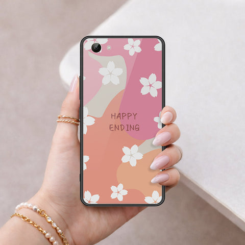 Vivo Y83 Cover - Happy Series - HQ Ultra Shine Premium Infinity Glass Soft Silicon Borders Case