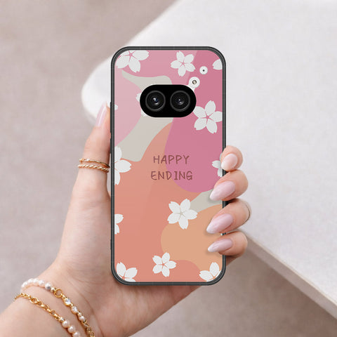 Nothing Phone 2a Cover - Happy Series - HQ Ultra Shine Premium Infinity Glass Soft Silicon Borders Case