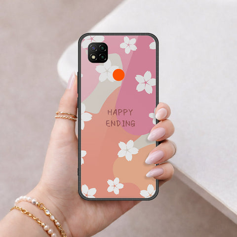 Xiaomi Poco C31 Cover - Happy Series - HQ Ultra Shine Premium Infinity Glass Soft Silicon Borders Case