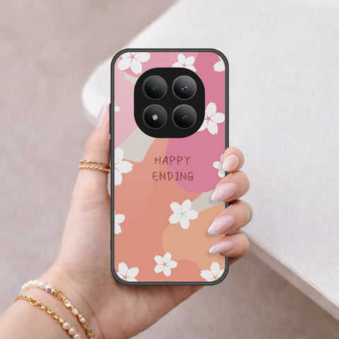 Xiaomi Redmi Note 15 Pro Plus Cover - Happy Series - HQ Ultra Shine Premium Infinity Glass Soft Silicon Borders Case