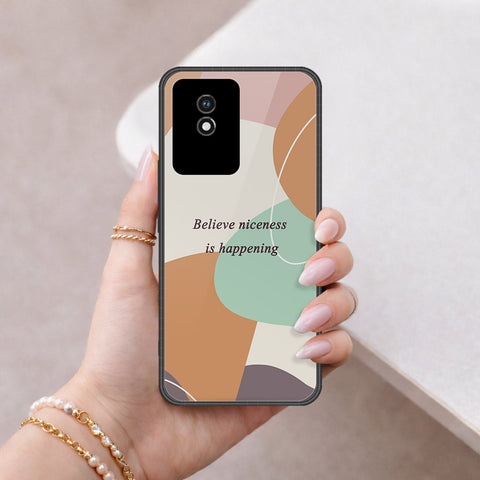 Vivo Y02 Cover - Happy Series - HQ Ultra Shine Premium Infinity Glass Soft Silicon Borders Case