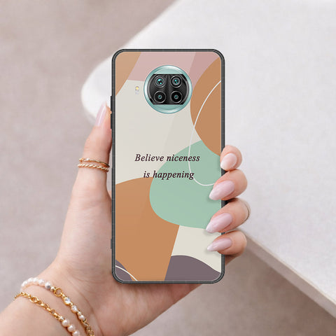 Xiaomi Redmi Note 9 Pro 5G Cover - Happy Series - HQ Ultra Shine Premium Infinity Glass Soft Silicon Borders Case