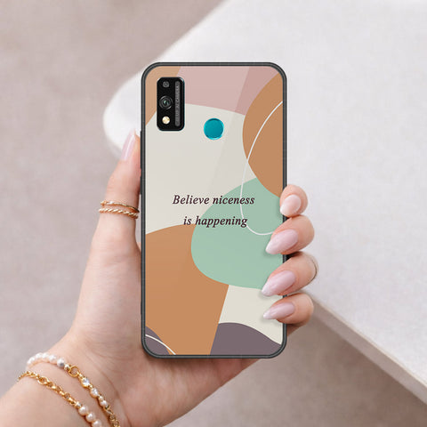 Huawei Honor 9 Lite - Happy Series - HQ Ultra Shine Premium Infinity Glass Soft Silicon Borders Case