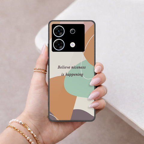 Infinix Zero 30 5G Cover - Happy Series - HQ Ultra Shine Premium Infinity Glass Soft Silicon Borders Case