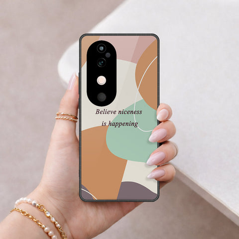 Vivo S19 Pro Cover - Happy Series - HQ Ultra Shine Premium Infinity Glass Soft Silicon Borders Case