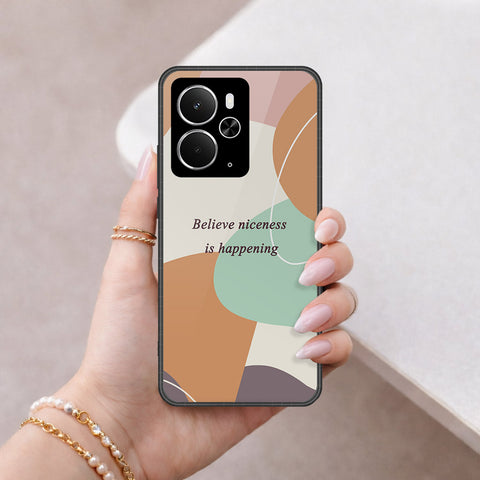 Realme 14T Cover - Happy Series - HQ Ultra Shine Premium Infinity Glass Soft Silicon Borders Case