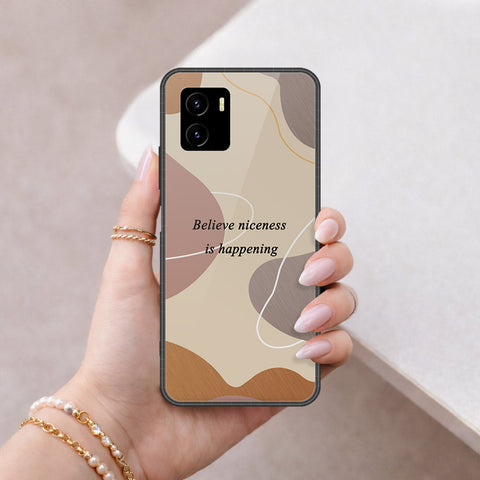 Vivo Y32t Cover - Happy Series - HQ Ultra Shine Premium Infinity Glass Soft Silicon Borders Case