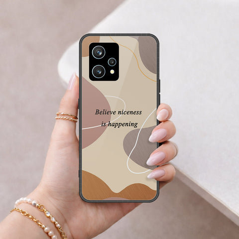 Realme 9 Pro Plus  Cover - Happy Series - HQ Ultra Shine Premium Infinity Glass Soft Silicon Borders Case