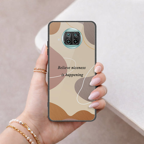 Xiaomi Redmi Note 9 Pro 5G Cover - Happy Series - HQ Ultra Shine Premium Infinity Glass Soft Silicon Borders Case