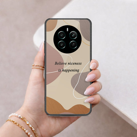 Realme P1 Speed Cover - Happy Series - HQ Ultra Shine Premium Infinity Glass Soft Silicon Borders Case
