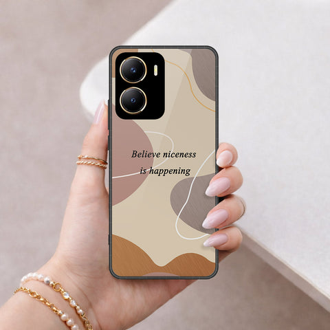 Vivo Y16 Cover - Happy Series - HQ Ultra Shine Premium Infinity Glass Soft Silicon Borders Case