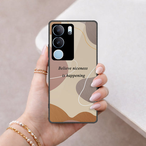 Vivo V29 Pro Cover - Happy Series - HQ Ultra Shine Premium Infinity Glass Soft Silicon Borders Case