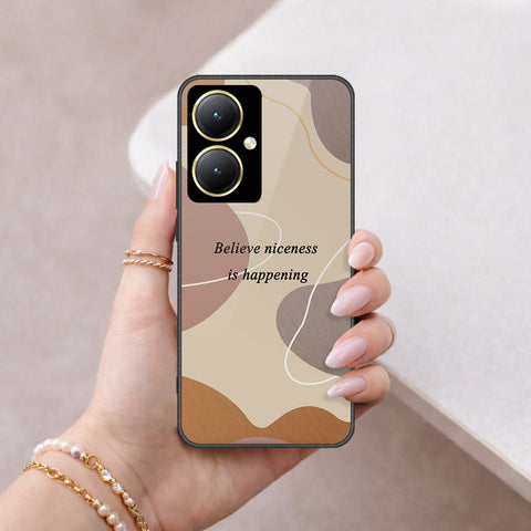 Vivo Y27 Cover - Happy Series - HQ Ultra Shine Premium Infinity Glass Soft Silicon Borders Case