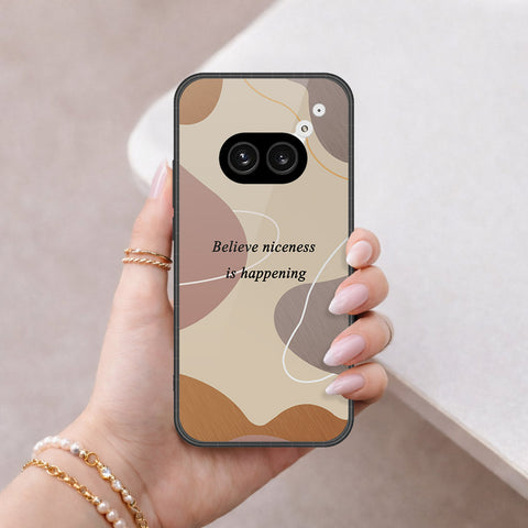 Nothing Phone 2a Cover - Happy Series - HQ Ultra Shine Premium Infinity Glass Soft Silicon Borders Case