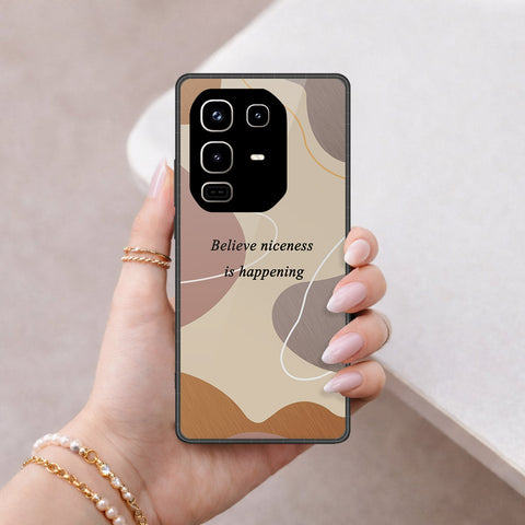 Infinix Note 50 4G Cover - Happy Series - HQ Ultra Shine Premium Infinity Glass Soft Silicon Borders Case