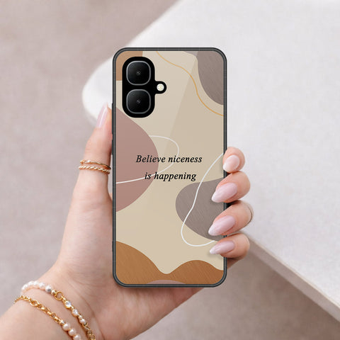 Infinix Pop 10 Cover - Happy Series - HQ Ultra Shine Premium Infinity Glass Soft Silicon Borders Case