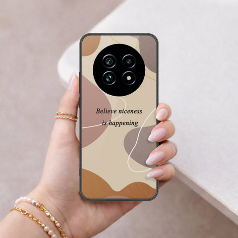 Realme 13 Plus 5G Cover - Happy Series - HQ Ultra Shine Premium Infinity Glass Soft Silicon Borders Case