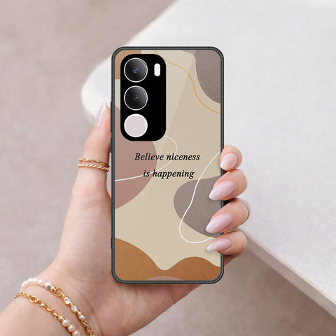 Vivo Y19s Cover - Happy Series - HQ Ultra Shine Premium Infinity Glass Soft Silicon Borders Case