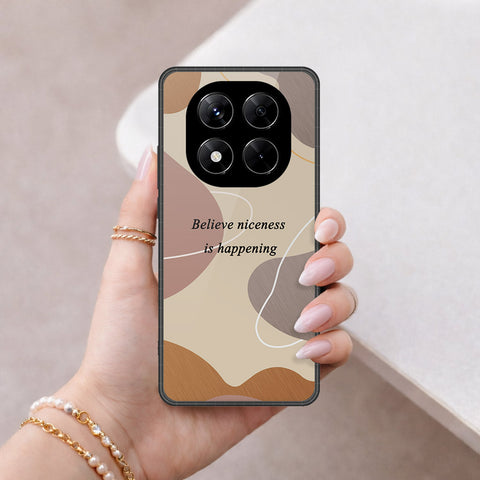 Xiaomi Redmi Note 14 Pro 4G Cover - Happy Series - HQ Ultra Shine Premium Infinity Glass Soft Silicon Borders Case