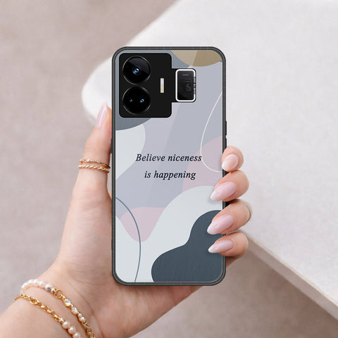 Realme GT Neo 5 Cover - Happy Series - HQ Ultra Shine Premium Infinity Glass Soft Silicon Borders Case