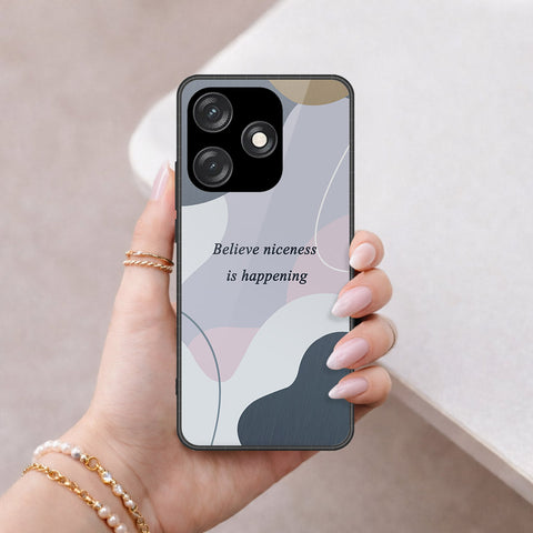 Tecno Spark 10C Cover - Happy Series - HQ Ultra Shine Premium Infinity Glass Soft Silicon Borders Case