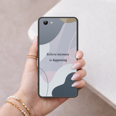 Vivo Y83 Cover - Happy Series - HQ Ultra Shine Premium Infinity Glass Soft Silicon Borders Case