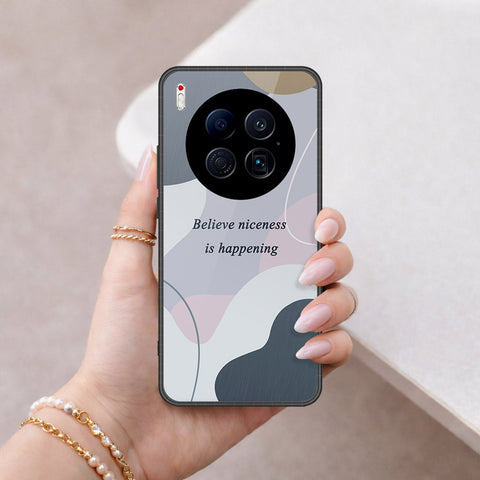 Tecno Camon 40 Premier 5G Cover - Happy Series - HQ Ultra Shine Premium Infinity Glass Soft Silicon Borders Case