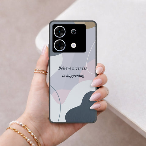 Infinix Zero 30 5G Cover - Happy Series - HQ Ultra Shine Premium Infinity Glass Soft Silicon Borders Case