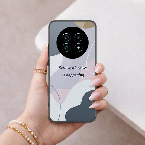 Realme 13 Plus 5G Cover - Happy Series - HQ Ultra Shine Premium Infinity Glass Soft Silicon Borders Case