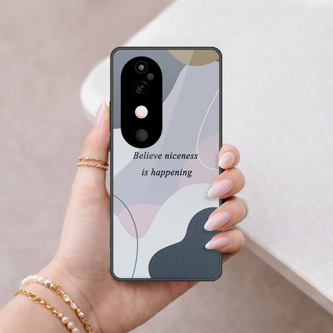 Vivo S19 Pro Cover - Happy Series - HQ Ultra Shine Premium Infinity Glass Soft Silicon Borders Case