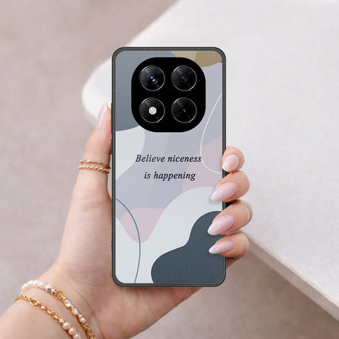 Xiaomi Redmi Note 14 Pro 4G Cover - Happy Series - HQ Ultra Shine Premium Infinity Glass Soft Silicon Borders Case