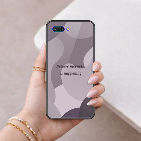 Huawei Honor 10 Cover - Happy Series - HQ Ultra Shine Premium Infinity Glass Soft Silicon Borders Case