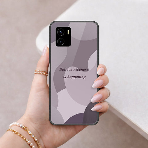 Vivo Y32t Cover - Happy Series - HQ Ultra Shine Premium Infinity Glass Soft Silicon Borders Case