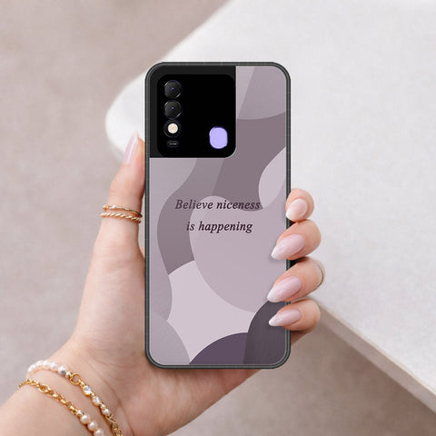 Tecno Spark 8 Cover - Happy Series - HQ Ultra Shine Premium Infinity Glass Soft Silicon Borders Case