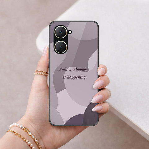 Vivo Y03 Cover - Happy Series - HQ Ultra Shine Premium Infinity Glass Soft Silicon Borders Case