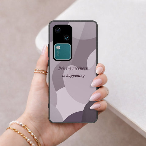 Vivo S18 Cover - Happy Series - HQ Ultra Shine Premium Infinity Glass Soft Silicon Borders Case