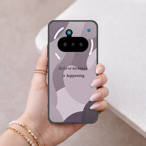Nothing Phone 3a Cover - Happy Series - HQ Ultra Shine Premium Infinity Glass Soft Silicon Borders Case