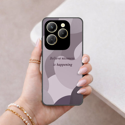 Tecno Spark 20 Pro Cover - Happy Series - HQ Ultra Shine Premium Infinity Glass Soft Silicon Borders Case