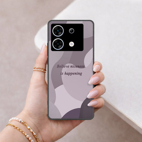 Infinix Zero 30 5G Cover - Happy Series - HQ Ultra Shine Premium Infinity Glass Soft Silicon Borders Case