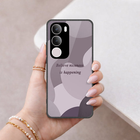 Vivo Y19s Cover - Happy Series - HQ Ultra Shine Premium Infinity Glass Soft Silicon Borders Case