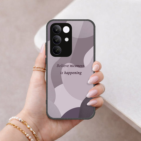 Realme C85 Pro Cover - Happy Series - HQ Ultra Shine Premium Infinity Glass Soft Silicon Borders Case