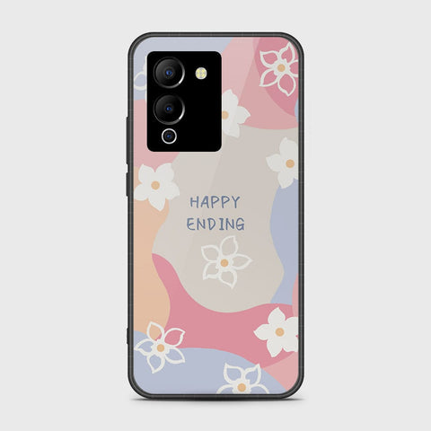 Infinix Note 12 G96 Cover- Design 52 - Happy Series - HQ Ultra Shine Premium Infinity Glass Soft Silicon Borders Case (Fast Delivery)