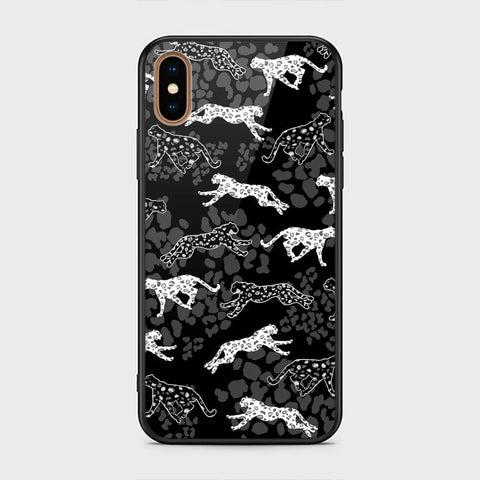 iPhone XS Max Cover - Hustle Series - D47 - HQ Ultra Shine Premium Infinity Glass Soft Silicon Borders Case ( fast Delivery )
