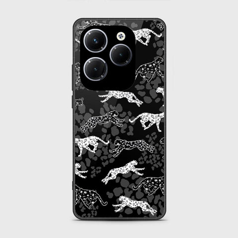 Infinix Hot 40 Pro Cover- Hustle Series - HQ Ultra Shine Premium Infinity Glass Soft Silicon Borders Case