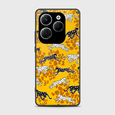 Infinix Hot 40 Pro Cover- Hustle Series - HQ Ultra Shine Premium Infinity Glass Soft Silicon Borders Case