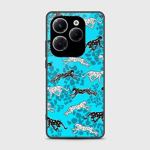 Infinix Hot 40 Pro Cover- Hustle Series - HQ Ultra Shine Premium Infinity Glass Soft Silicon Borders Case
