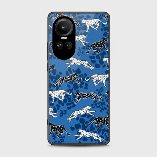 Oppo Reno 10 Cover- Hustle Series - HQ Ultra Shine Premium Infinity Glass Soft Silicon Borders Case
